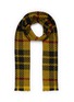 Main View - Click To Enlarge - JOHNSTONS OF ELGIN - Tartan plaid cashmere basketweave scarf