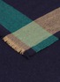 Detail View - Click To Enlarge - JOHNSTONS OF ELGIN - Colourblock cashmere scarf