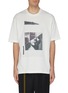 Main View - Click To Enlarge - SONG FOR THE MUTE - x Cocoon 'Portrait' Print oversized T-shirt