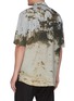 Back View - Click To Enlarge - SONG FOR THE MUTE - Cat print oversized shirt