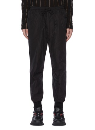 Main View - Click To Enlarge - SONG FOR THE MUTE - 'K Way' rib cuff trackpants