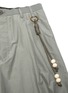  - SONG FOR THE MUTE - Bead detail pleated pants