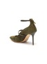  - MALONE SOULIERS - 'Robyn' ankle strappy suede pumps