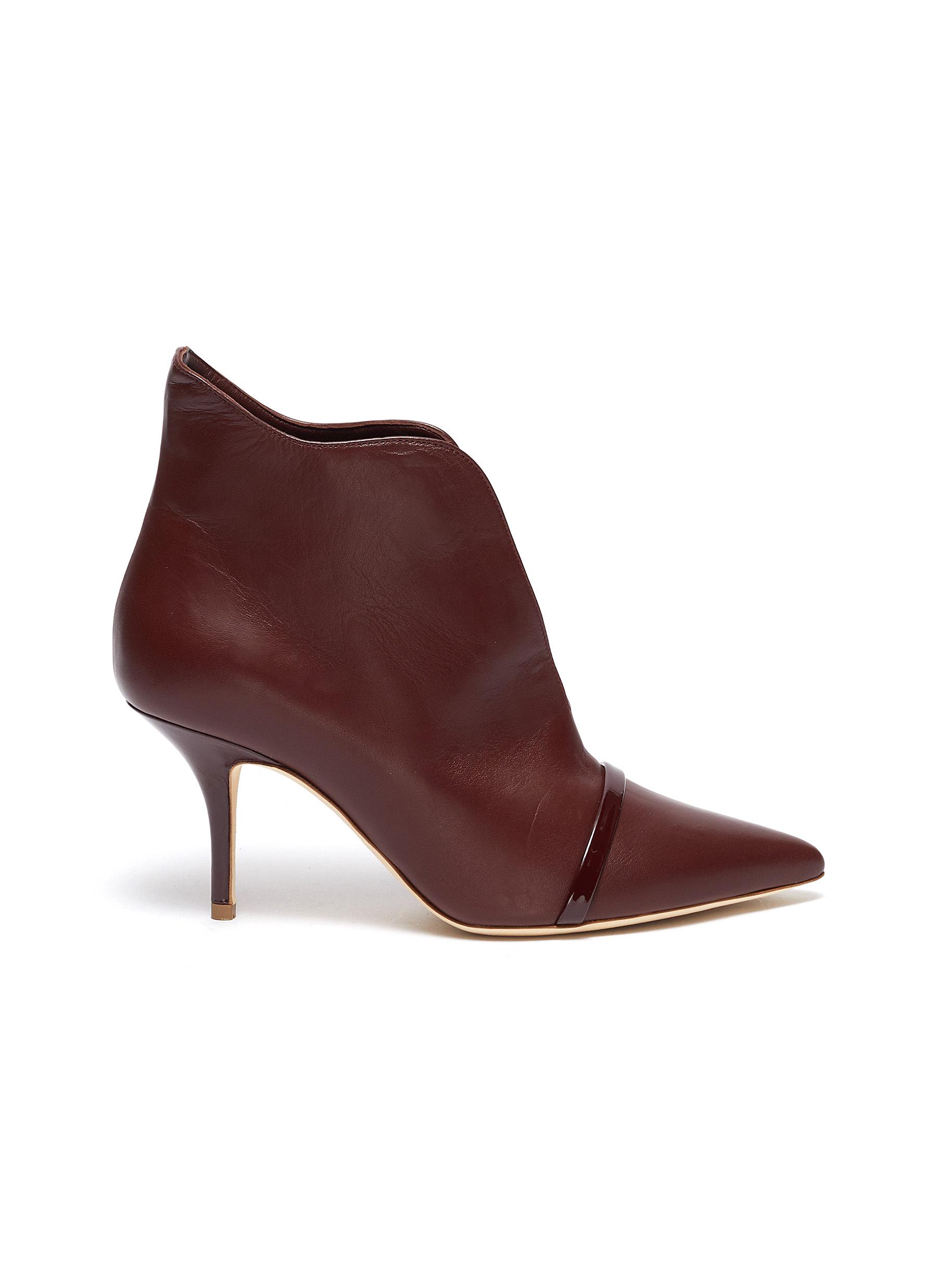 Cora leather ankle boots by Malone Souliers