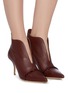 Figure View - Click To Enlarge - MALONE SOULIERS - 'Cora' leather ankle boots