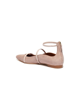  - MALONE SOULIERS - 'Robyn' ankle strappy leather flats