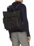 Front View - Click To Enlarge - PRADA - Nylon backpack