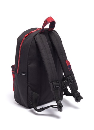 Figure View - Click To Enlarge - HERSCHEL SUPPLY CO. - 'Heritage' check plaid front canvas 9L kids backpack