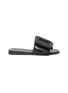 Main View - Click To Enlarge - BOYY - Buckle single band leather sandals