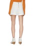 Back View - Click To Enlarge - ALICE & OLIVIA - 'Ferris' contrast button sailor shorts