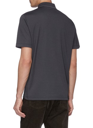 Back View - Click To Enlarge - THEORY - 'Standard' polo shirt