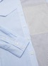 Detail View - Click To Enlarge - TIBI - Collage stripe colourblock shirt dress