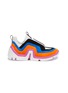 Main View - Click To Enlarge - PIERRE HARDY - 'Vibe' wavy panel leather sneakers