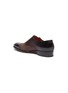  - SANTONI - 'Carter' double monk strap panelled leather loafers