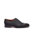 Main View - Click To Enlarge - SANTONI - 'Carter' panelled leather Oxfords