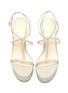Detail View - Click To Enlarge - CULT GAIA - 'Angela' glitter platform sandals