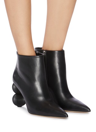 Figure View - Click To Enlarge - CULT GAIA - 'Cam' stack ball heel ankle boots