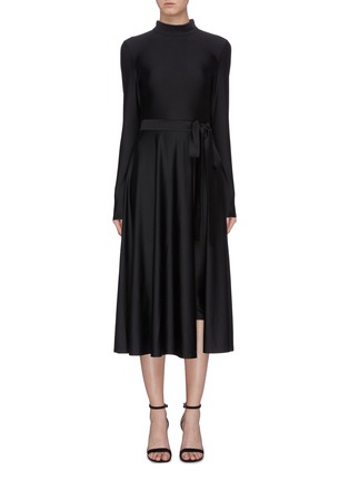 Main View - Click To Enlarge - ROTATE - 'Number 35' open back jumpsuit and skirt