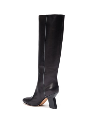  - ALCHIMIA DI BALLIN - Angular heel thigh high leather boots