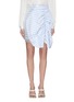 Main View - Click To Enlarge - LEAL DACCARETT - 'Flippa' bow front stripe sequin mini skirt