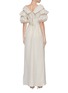 Back View - Click To Enlarge - LEAL DACCARETT - 'Anastasia' twisted front puff sleeve maxi dress
