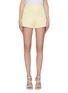 Main View - Click To Enlarge - LEAL DACCARETT - 'Golden' polka dot high rise shorts