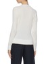 Back View - Click To Enlarge - EQUIL - Crew neck contrast trim cashmere sweater