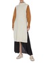 Figure View - Click To Enlarge - EQUIL - Side slit mock neck poncho