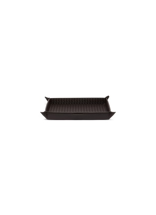 Main View - Click To Enlarge - BOTTEGA VENETA - Leather Key Tray – Espresso