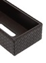 Detail View - Click To Enlarge - BOTTEGA VENETA - Leather Tissue box – Espresso