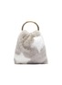Main View - Click To Enlarge - SIMONETTA RAVIZZA - 'Furrsac' ring handle star print mink fur sac bag