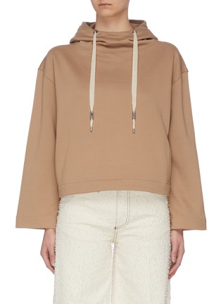 Main View - Click To Enlarge - EQUIL - Hooded crop sweatshirt