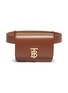 Main View - Click To Enlarge - BURBERRY - 'TB' monogram clasp leather belt bag