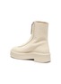  - THE ROW - Zip leather platform boots