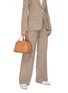Figure View - Click To Enlarge - THE ROW - 'Sporty' leather bowling bag