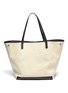 Main View - Click To Enlarge - THE ROW - 'Park XL' contrast trim canvas tote