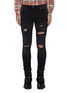Main View - Click To Enlarge - AMIRI - 'Thrasher' distressed Jeans