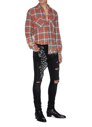 Figure View - Click To Enlarge - AMIRI - 'Thrasher' distressed Jeans