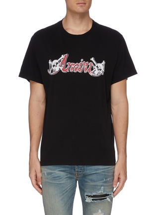 Main View - Click To Enlarge - AMIRI - x Mötley Crüe slogan print T-shirt