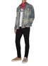 Figure View - Click To Enlarge - AMIRI - Stacked jeans