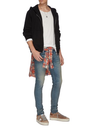 Figure View - Click To Enlarge - AMIRI - Stacked jeans