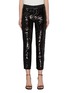 Main View - Click To Enlarge - J BRAND - 'Ruby' sequin cropped cigarette jeans