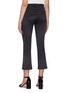 Back View - Click To Enlarge - J BRAND - 'Selena' Satin cropped pants