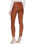 Back View - Click To Enlarge - J BRAND - Super Skinny Cuff Zip Leather Leggings