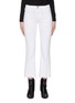 Main View - Click To Enlarge - J BRAND - 'Selena' frayed cuff cropped boot cut jeans
