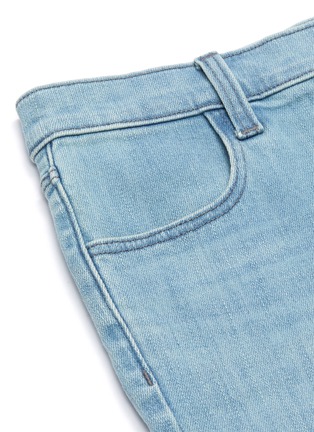  - J BRAND - 'Alana' frayed cuff cropped boot cut skinny jeans