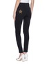Back View - Click To Enlarge - MOTHER - 'The High Waisted Looker' star embroidered skinny jeans