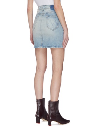 Back View - Click To Enlarge - MOTHER - 'The Double Dart' Denim Mini Skirt