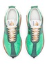 Detail View - Click To Enlarge - LANVIN - 'Bumper' lace up leather running sneakers