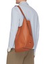 Front View - Click To Enlarge - LANVIN - Hook' asymmetrical bucket bag